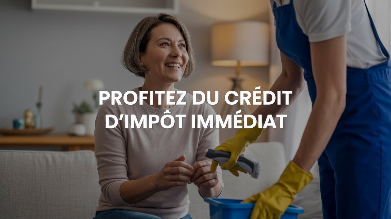 Bannière profiter du crédit d'impôt immédiat